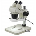 Мікроскоп бінокулярний AXS-515, знімна підствітка верх, фокус 100 мм, кратність збільшення 20X / 40X