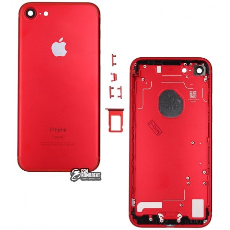Корпус для Apple iPhone 7, красный