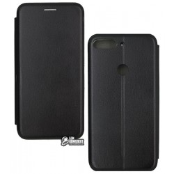 Чехол для Huawei Honor 7C, Fashion, книжка, черная