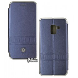 Чохол для Samsung A530 Galaxy A8 (2018), iMax, книжка, з кард холдером, шкірозамінник