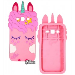 Чехол для Samsung J500 Galaxy J5, силиконовый, Little Pony 3D