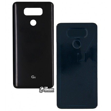 Задняя крышка батареи для LG G6 H870, G6 H870K, черная