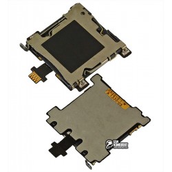 Коннектор SIM-карты для HTC One M7 801e, со шлейфом Коннектор SIM-карты для HTC One M7 801e, со шлейфом