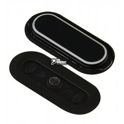 Пластик кнопки меню для Samsung J700F/DS Galaxy J7, J700H/DS Galaxy J7, J700M/DS Galaxy J7, чорний