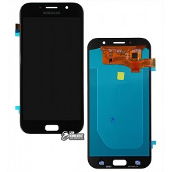 Дисплей для Samsung A720F Galaxy A7 (2017), черный, с сенсорным экраном (дисплейный модуль), (OLED), High Copy Дисплей для Samsung A720F Galaxy A7 (2017), черный, с сенсорным экраном (дисплейный модуль), (OLED), High Copy