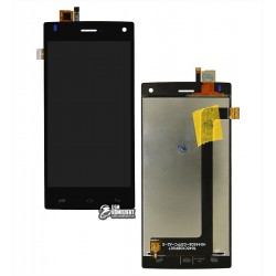 Дисплей для Fly FS452, черный, с сенсорным экраном (дисплейный модуль) Дисплей для Fly FS452, черный, с сенсорным экраном (дисплейный модуль)