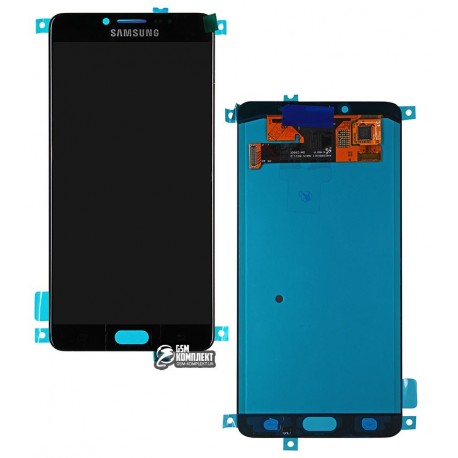 Дисплей для Samsung C9000 Galaxy C9, Galaxy C9 Pro, черный, с сенсорным экраном (дисплейный модуль), original (PRC)