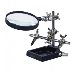 Тримач для плат ZD-10H з лінзою 3x d90