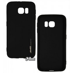 Чехол для Samsung G920 Galaxy S6, Smtt, силиконовый, черный