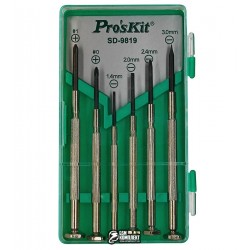 Набор подстроечных отверток Pro'sKit SD-9819, 6 шт