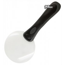 Лупа ручная MG2B-3 с LED подсветкой, 2,5x d90мм