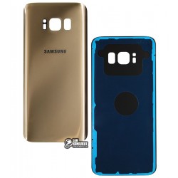 Задняя панель корпуса для Samsung G950 Galaxy S8, золотистая, maple gold