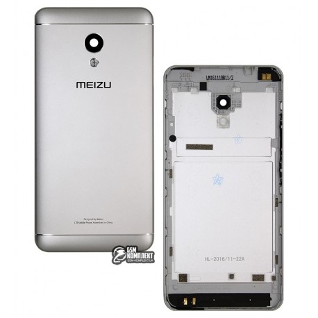 Задняя крышка батареи для Meizu M5s, серебристая