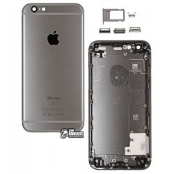 Корпус для Apple iPhone 6S, черный Корпус для Apple iPhone 6S, черный