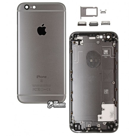Корпус для Apple iPhone 6S, чорний