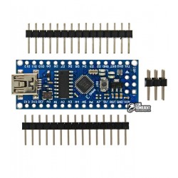 Плата Arduino Nano V3.0, ATmega328, CH340G, 5V, 16MHz