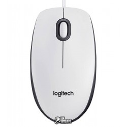 Миша Logitech M100 білий колір USB (910-005004 / 910-001605)