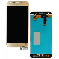 Дисплей для ZTE Blade A6 A0620, Blade A6 lite A0621, золотистый, с сенсорным экраном (дисплейный модуль)