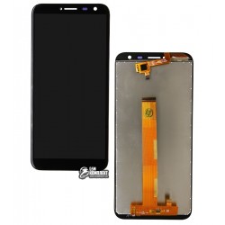 Дисплей для Oukitel C8, черный, с сенсорным экраном (дисплейный модуль)