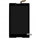 Дисплей для планшета Lenovo Tab 3 TB3-850M LTE, черный, с сенсорным экраном (дисплейный модуль)