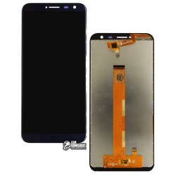 Дисплей для Oukitel C8, синий, с сенсорным экраном (дисплейный модуль)