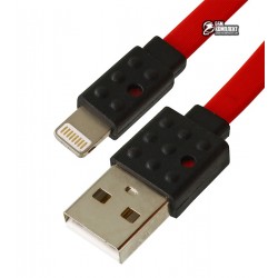 Кабель Lightning - USB, Proda PC-01i Lego series, силіконовий, плаский