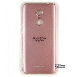 Чехол для Xiaomi Redmi 5 Plus, Molan Shining, силиконовый, розовый