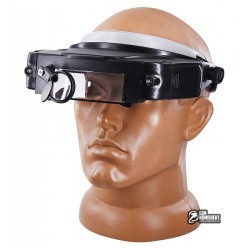 Бинокуляр MG81007-C с LED-подсветкой, 1.5x 3x 9.5x 11x Бинокуляр MG81007-C с LED-подсветкой, 1.5x 3x 9.5x 11x