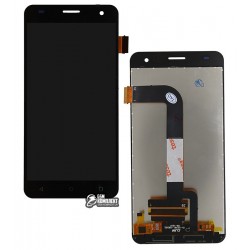 Дисплей для Fly FS504, чорний, з сенсорним екраном Дисплей для Fly FS504, чорний, з сенсорним екраном