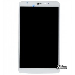 Дисплей для планшета LG G Pad 8.3 V500, білий, з сенсорним екраном (дисплейний модуль) Дисплей для планшета LG G Pad 8.3 V500, білий, з сенсорним екраном (дисплейний модуль)