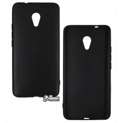 Чехол для Meizu M5s, Joy, матовый, силиконовый, черный