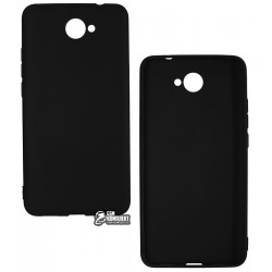 Чехол защиный Joy для Huawei Y7 (2017), кожзам, черный