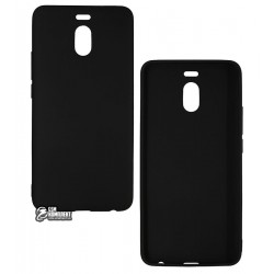 Чехол для Meizu M6 Note, Joy, силиконовый, матовый, черный