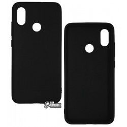 Чехол для Xiaomi Mi8, Joy, силиконовый, матовый, черный