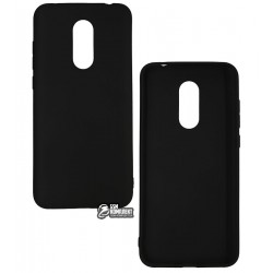 Чехол для Xiaomi Redmi 5 Plus, Joy, силиконовый, матовый, черный