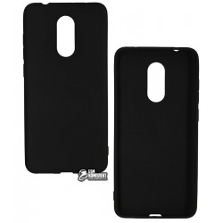 Чехол для Xiaomi Redmi 5, Joy, силиконовый, матовый, черный Чехол для Xiaomi Redmi 5, Joy, силиконовый, матовый, черный