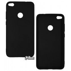 Чехол для Huawei P8 lite 2017, Nova Lite, Joy, силиконовый, матовый, черный