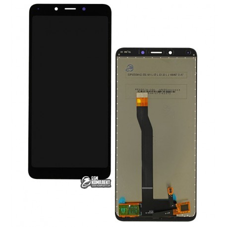 Дисплей для Xiaomi Redmi 6, черный, с сенсорным экраном (дисплейный модуль), Original (PRC)