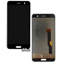 Дисплей для HTC U Play 5,2 , чорний, з сенсорним екраном (дисплейний модуль), оригінал (PRC)