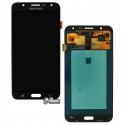 Дисплей для Samsung J700F/DS Galaxy J7, J700H/DS Galaxy J7, J700M/DS Galaxy J7, черный, с сенсорным экраном (дисплейный модуль), (OLED), High Copy