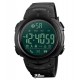 Мужские цифровые часы Skmei 1301, waterproof, Bluetooth, черные
