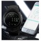 Мужские цифровые часы Skmei 1301, waterproof, Bluetooth, черные