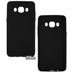 Чехол для Samsung J510 Galaxy J5 (2016), Joy, силиконовый, матовый черный