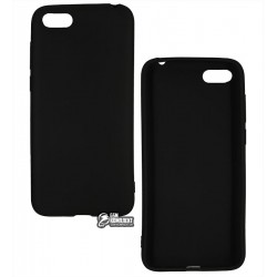 Чехол для Huawei Y5 (2018), Joy, силиконовый, матовый, черный