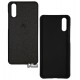 Чехол для Huawei P20, Original Cloth, силиконовый, черный