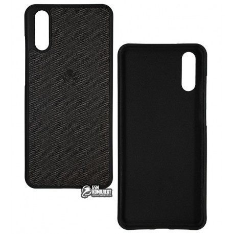 Чехол для Huawei P20, Original Cloth, силиконовый, черный Чехол для Huawei P20, Original Cloth, силиконовый, черный