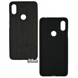Чехол для Xiaomi Redmi S2, PC Original Cloth, силиконовый, черный