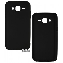Чехол для Samsung J500 Galaxy J5 (2015), Joy, силиконовый, матовый черный