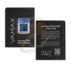 Аккумулятор Vamax для Samsung S5660 Аккумулятор Vamax для Samsung S5660