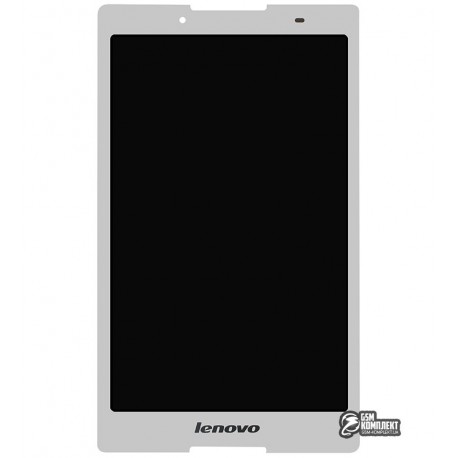 Дисплей для планшета Lenovo Tab 2 A8-50LC, белый, с сенсорным экраном (дисплейный модуль), #TV080WXM-NL0/80WXM7040BZT